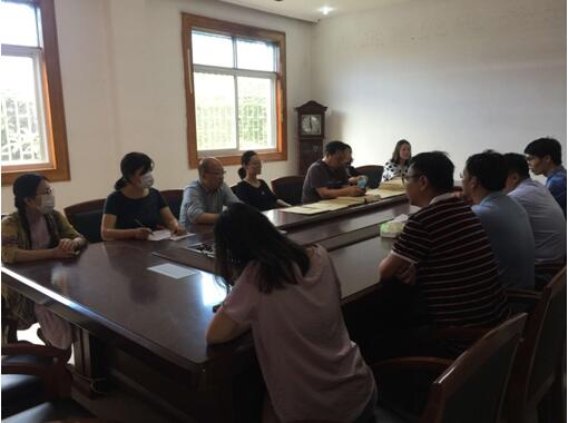 数控教研室进行师德师范行为负面清单及处理办法 集中学习