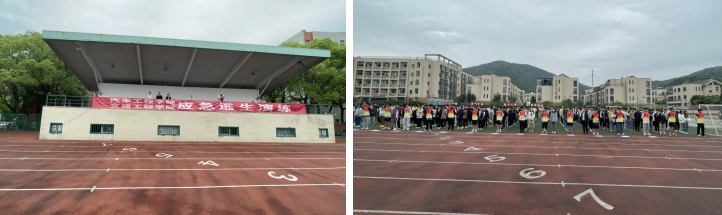 汽车工程学院组织应急疏散演练