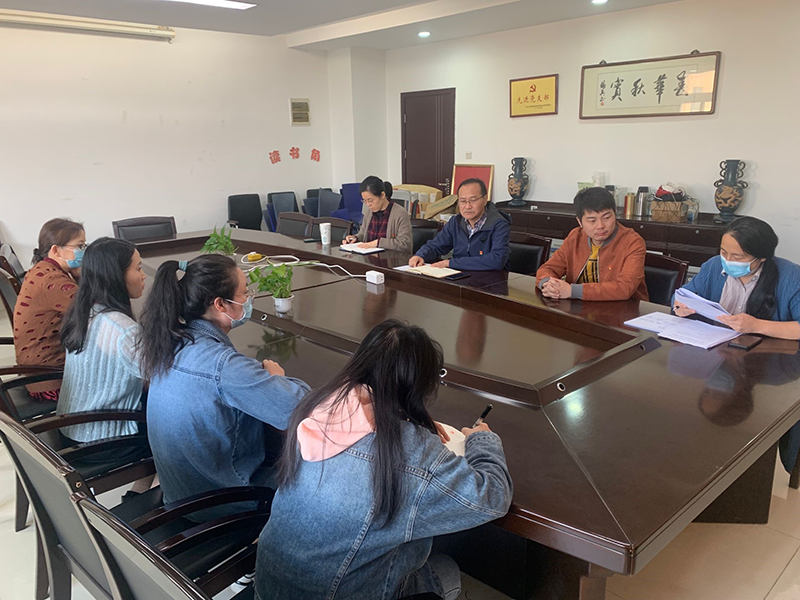 机电教研室党支部组织政治学习和教研活动