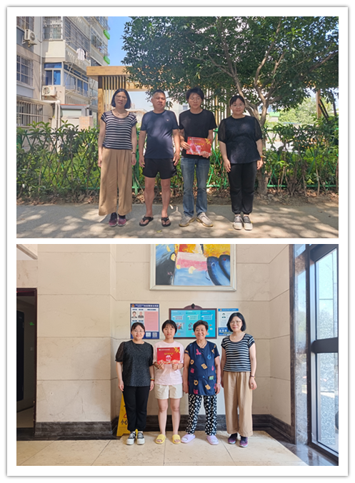 信息管理学院开展“慰问金喜报到家”家访活动，构建家校协同育人新格局